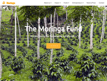 Tablet Screenshot of moringapartnership.com